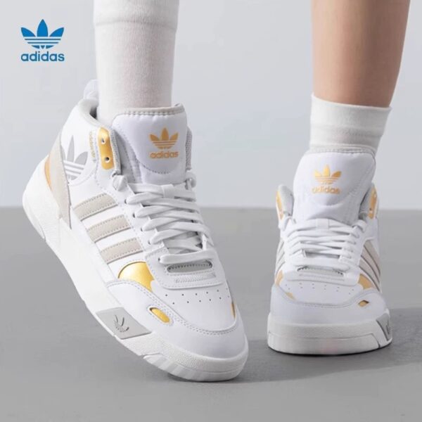 Adidas 2024 Spring Men's and Women's Post Up Mid-Top Retro Athletic Shoes IF4342
