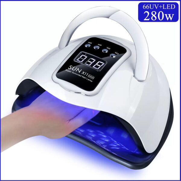UV/LED Light Therapy Lamp for Curing Gel Polish